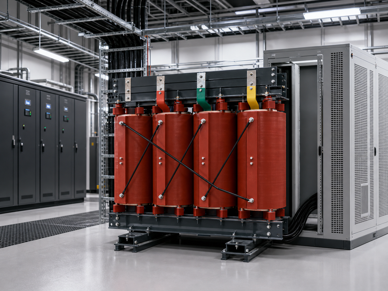 Data centre dry-type transformer application