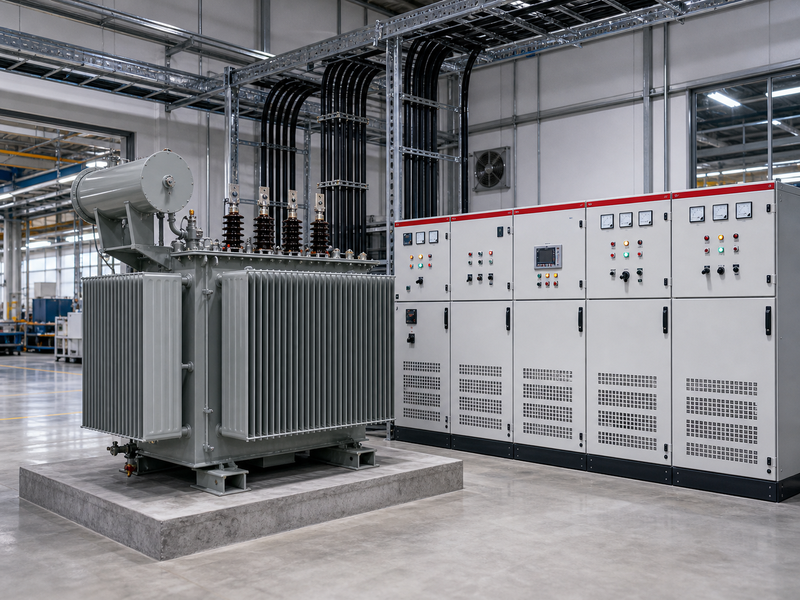 Manufacturing and industrial transformer application