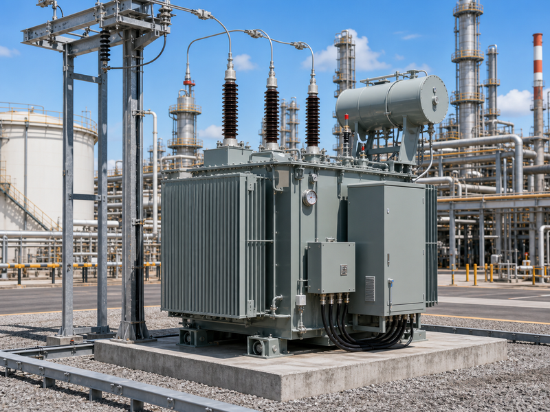 Oil and gas offshore transformer application
