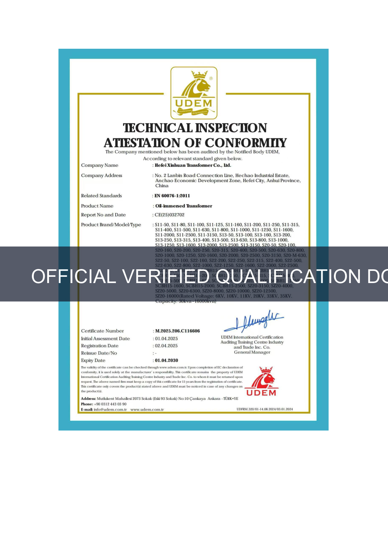 IEC Test Report