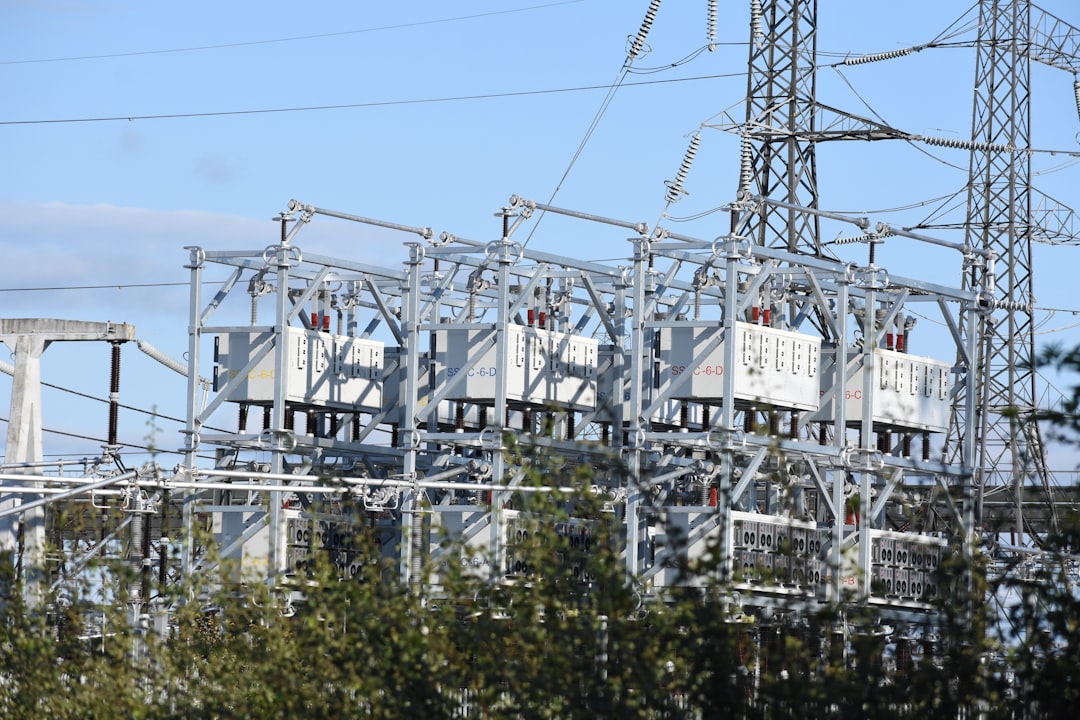High voltage solar substation power grid for South Africa distribution projects