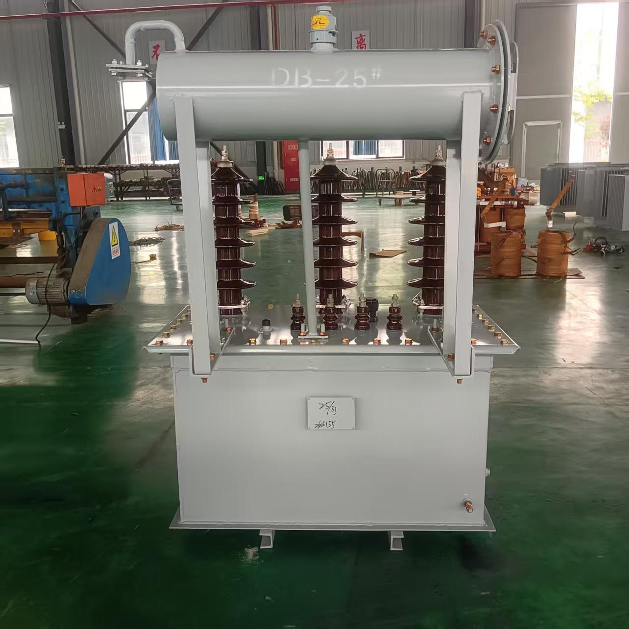 หม้อแปลงจุ่มน้ำมัน 25KVA 50KVA 100KVA สำหรับโครงการในแอฟริกา