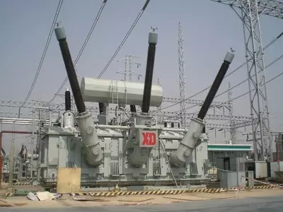 High-Tech Zone Industrial Park — outdoor substation