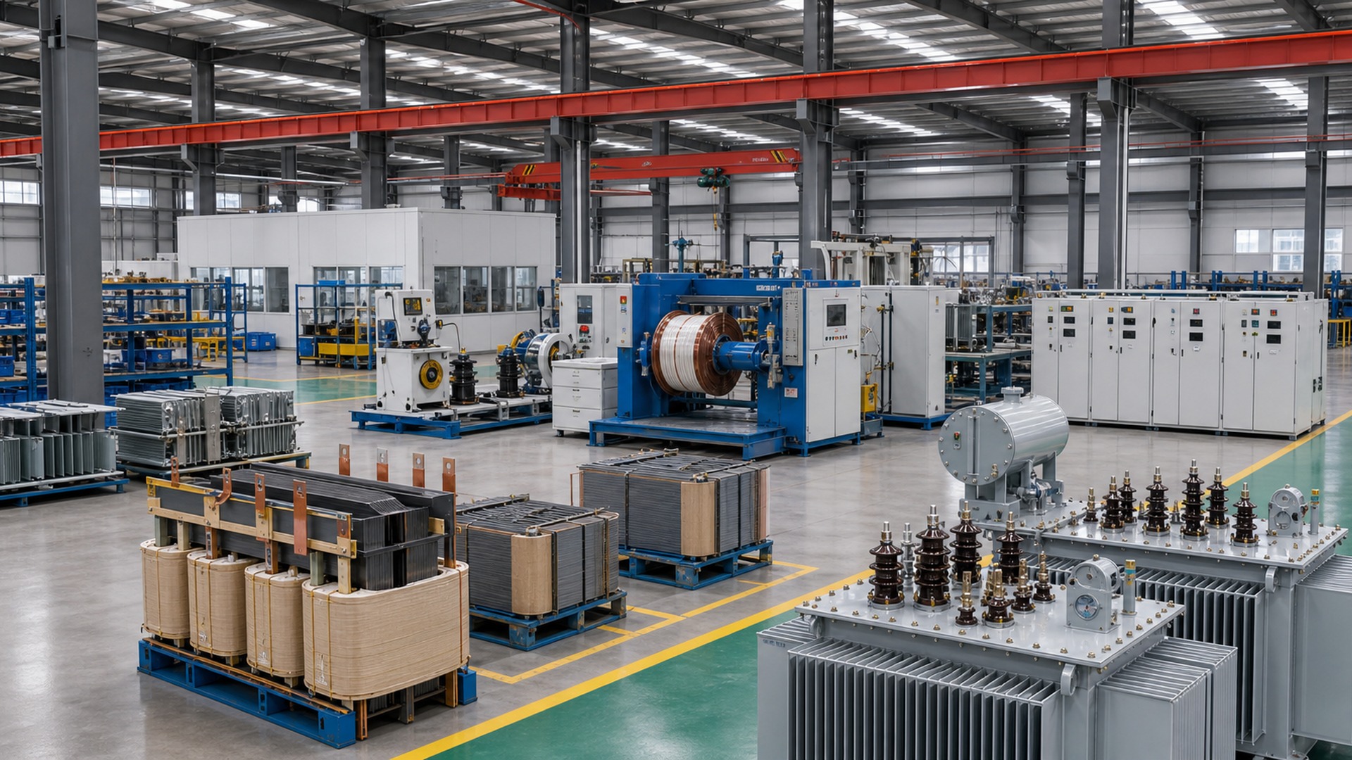 XinHuan transformer production workshop