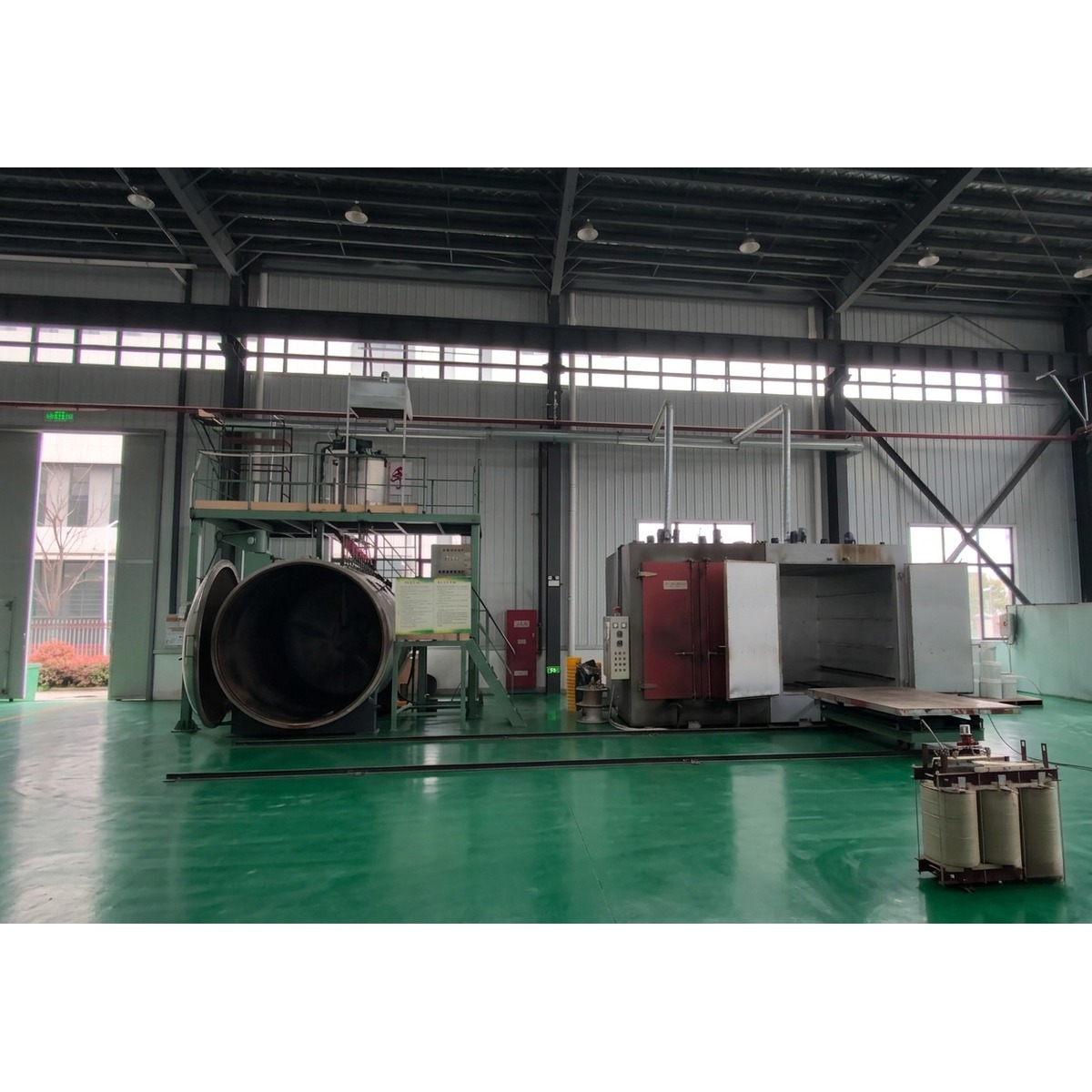 XinHuan transformer production floor