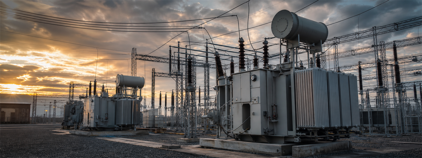 Power equipment for industrial applications — XinHuan substation project site