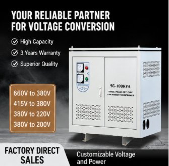 415V to 380V voltage conversion dry-type transformer