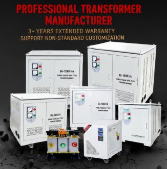 Three-phase dry-type transformer product lineup