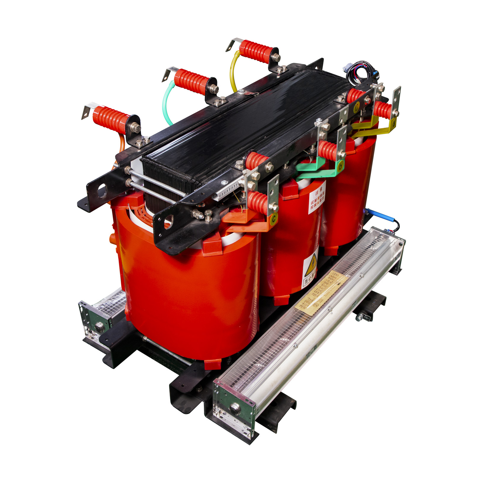 3150 kVA Forced Air Cooled (AF) Three-Phase Dry Transformer angle view