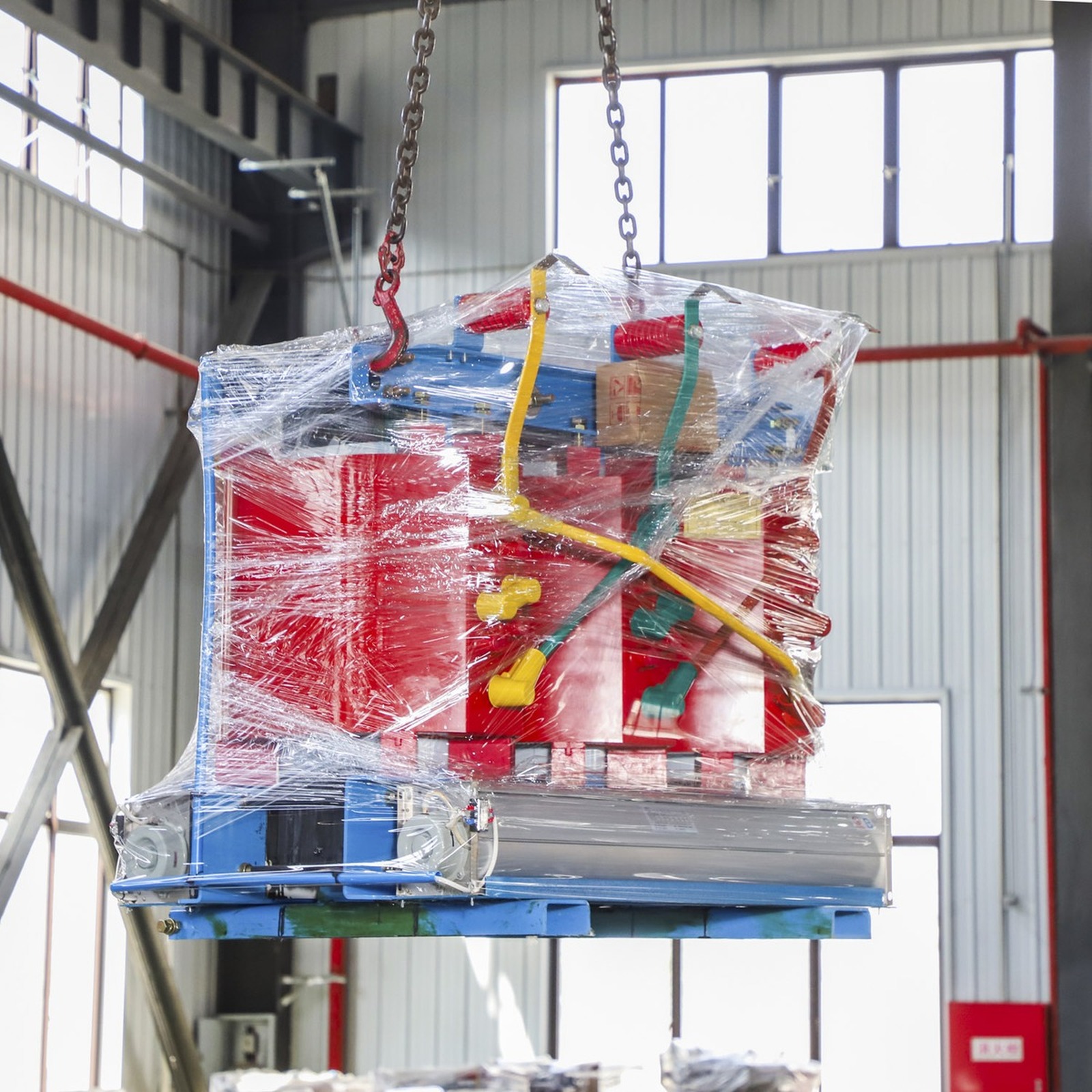 Dry-type transformer packing — dry transformer gallery packing workshop 001