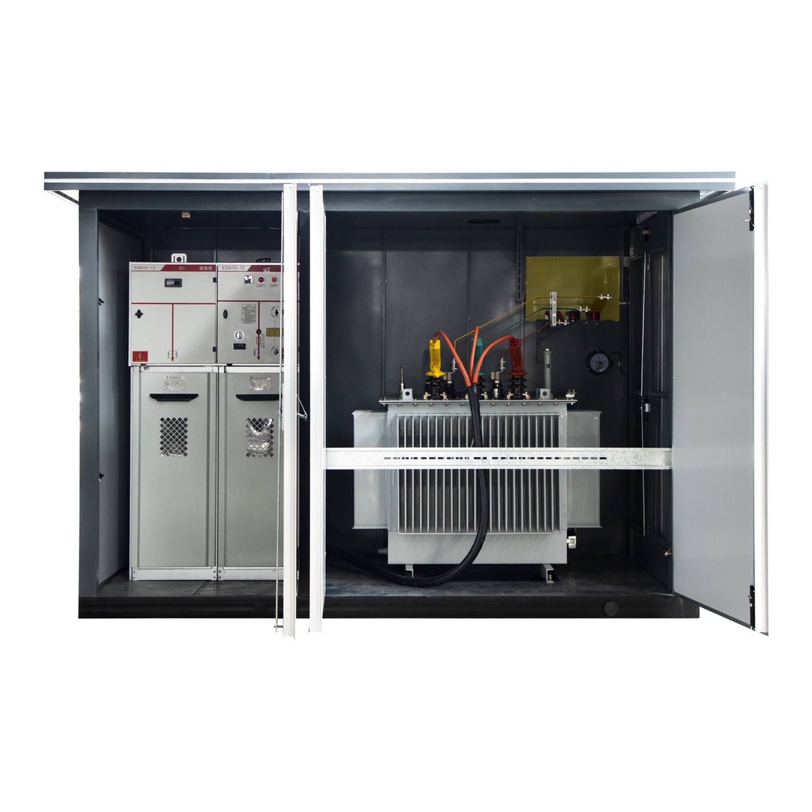Prefabricated substation interior — european substation gallery interior view 001