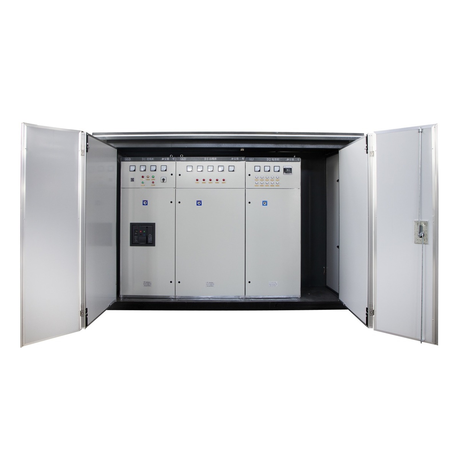 Prefabricated substation interior — european substation gallery interior view 002