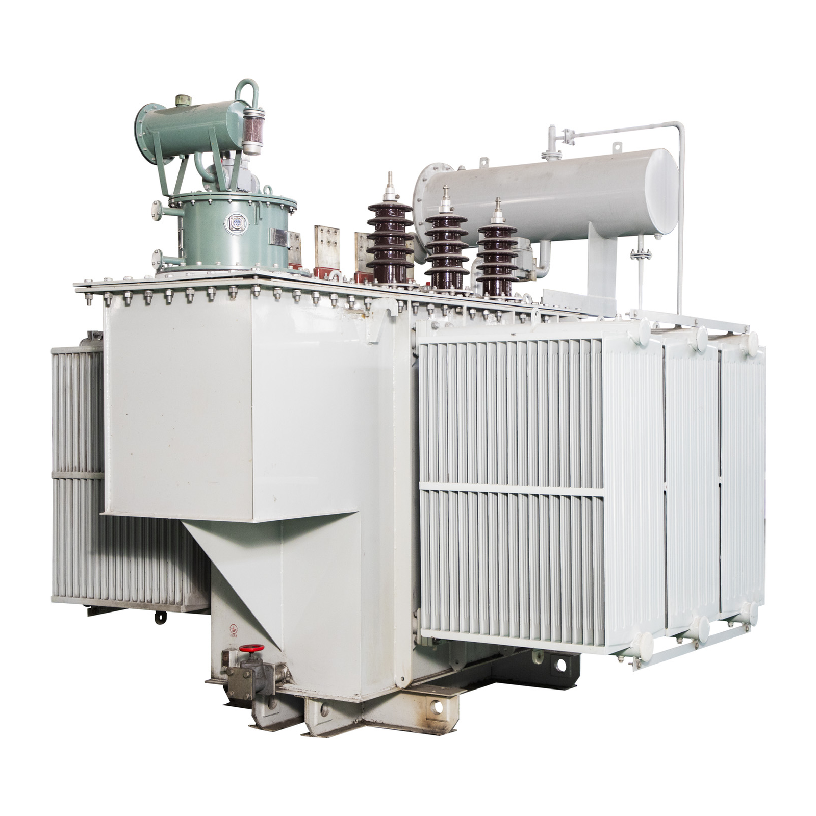 8000 kVA Three-Phase Renewable Energy Oil Transformer angle view