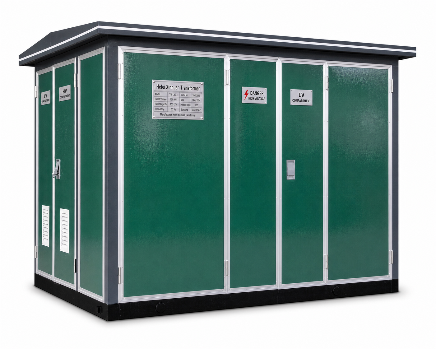 European compact substation — 01 main three quarter