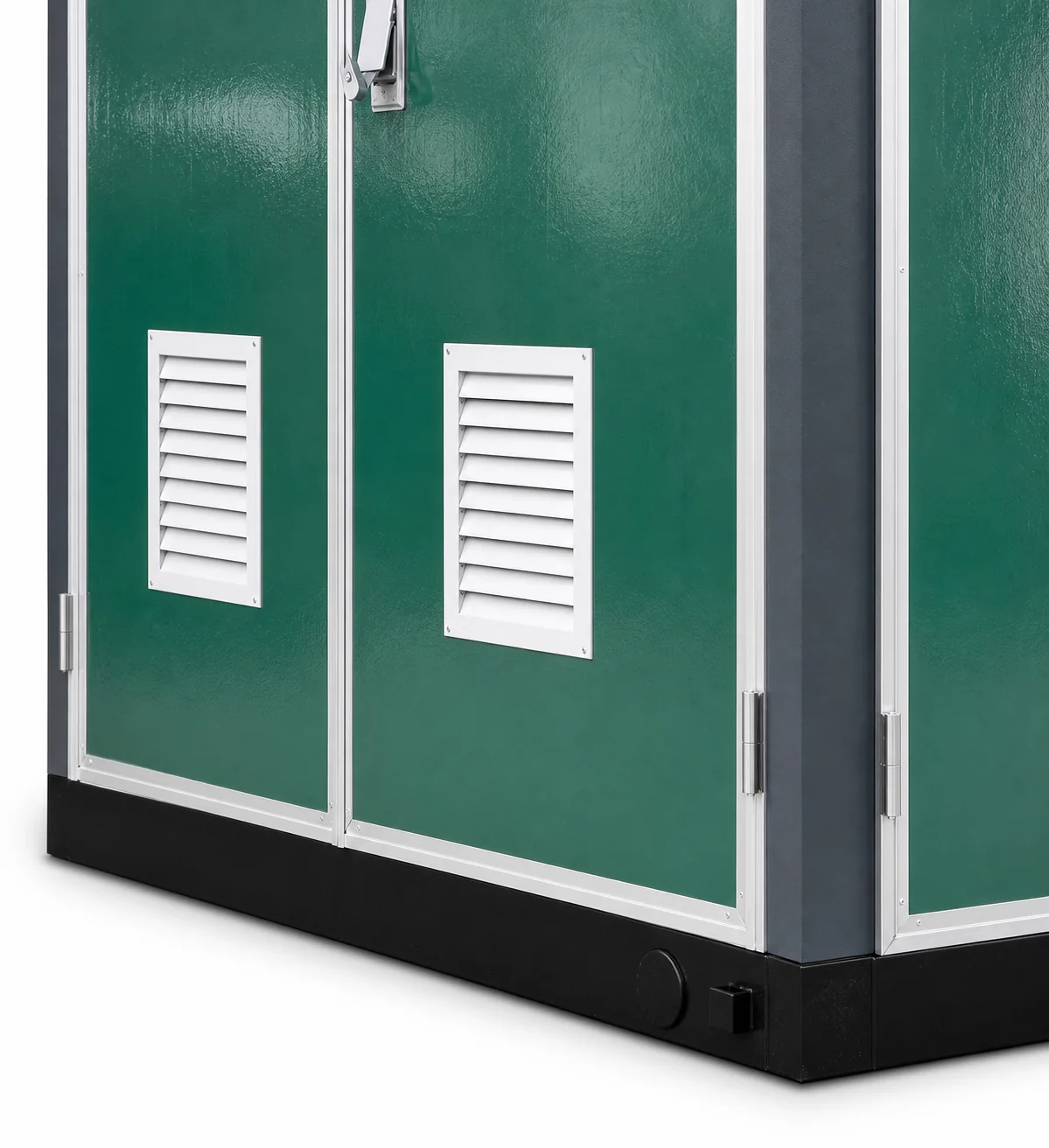European compact substation — 04 side louvers detail