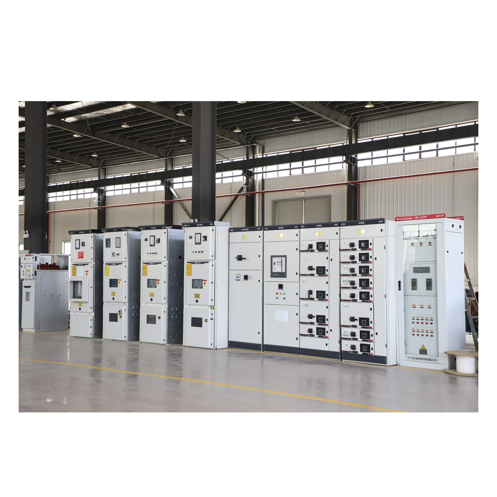 11kV Indoor High Voltage Electrical Control Cabinet angle view